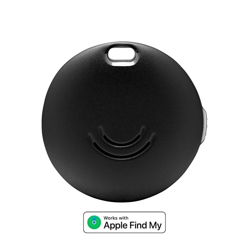 Portachiavi GPS Tracker Bluetooth Per Chiavi - Funziona Con Dov'è Di Apple - Ricaricabile, IP67, Nero